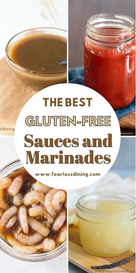 Gluten Free Sauces Recipes, Gluten Free Sauce Recipes, Gf Dips, Aip Condiments, Gluten Free Dairy Free Recipes Dinner, Meat Sauces, Simple Ice Cream, Gf Cooking, Celiac Diet