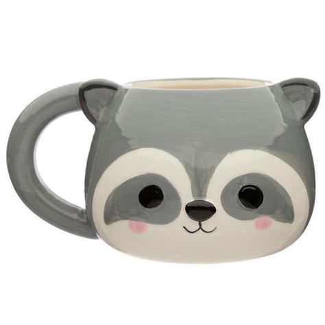 The Dishwasher, Cute Raccoon, Animal Mugs, Novelty Mugs, Unique Collectibles, Kids Birthday Gifts, Cute Cups, Racoon, Matching Gifts