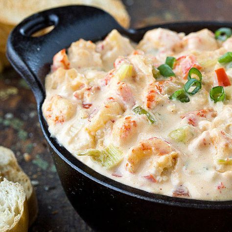 Crawfish Season has finally arrived! Can't wait to try this Creamy Crawfish Dip. Crawfish Dip, Crawfish Recipes, Cream Cheese Appetizer, Buffalo Chicken Dip, Aioli, Dip Recipes, Appetizers For Party, Appetizer Snacks, Mayonnaise