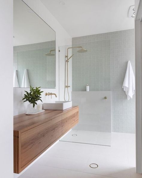 Bathroom Zen, Ensuite Design, Shop Tile, Bathroom Ensuite, Bathroom Redesign, Bathroom Design Inspiration, Downstairs Bathroom, Bathroom Inspiration Decor, Upstairs Bathrooms