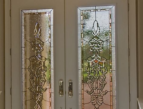 Future Decor, Beveled Glass Doors, Classic Homes, Melbourne Florida, Stained Glass Door, Door Glass Design, Door Glass, Beveled Glass, Glass Doors