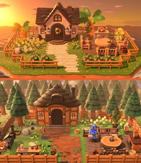 Cozy House Exterior, Animal Crossing Inspiration, Cottagecore Animal Crossing, Animal Crossing Villagers, Animal Crossing Game, Island Design, Game Inspiration, House Designs Exterior, Cozy House