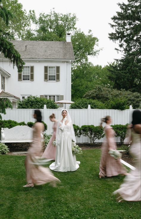 Wedding, bridal party, blush, blurry, wedding photos, bride, bridal, pennsylvania, Wedding, bridal party, blush, blurry, wedding photos, bride, bridal, pennsylvania, florals, creative, classic, timeless Blurry Bridal Party Photo, Documentary Style Bridesmaid Photos, Cool Bridal Party Photos, Non Traditional Bridal Party Photos, Creative Bridal Party Photos, Wedding Photography Group Shots, Bridal Party Aesthetic, Candid Bridesmaid Photos, Bridal Party Portraits