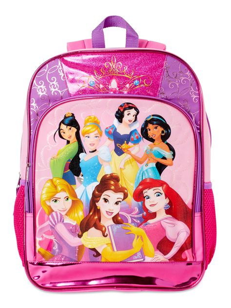 Disney Princess Backpack, Lavender

Give your princess on the go the cutest accessory with this Disney Princess backpack that takes her from sleepovers to school and everything in-between! Disney Princess Backpack, Princess Backpack, Glitter Backpack, New Disney Princesses, School Bookbags, Disney Princess Ariel, Princess Kids, Kids' Bag, Pink Sparkly