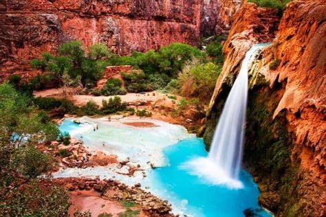 The 7 Best Road Trips in Arizona - My Flying Leap Grand Canyon Caverns, Seligman Arizona, Things To Do In Arizona, Arizona Bucket List, Havasupai Falls, Glen Canyon Dam, Grand Canyon West, Grand Canyon Railway, Best Road Trips