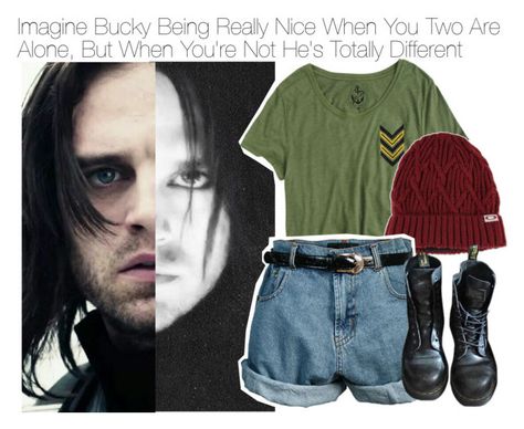 Bucky Barnes Fanfiction, Bucky Barnes Imagines, Marvel Inspired Outfits, Marvel Fashion, Avengers Outfits, Avengers Imagines, Movie Inspired Outfits, Marvel Clothes, Bucky Barnes Winter Soldier