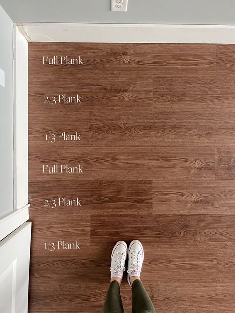 How to Install Vinyl Plank Flooring (Step-by-Step) | Our Aesthetic Abode Plank Flooring Diy, How To Install Vinyl Plank Flooring, Installing Vinyl Plank Flooring, Laminate Flooring Diy, Vinyl Wood Flooring, Installing Laminate Flooring, Lvp Flooring, Stair Remodel, Flooring Inspiration