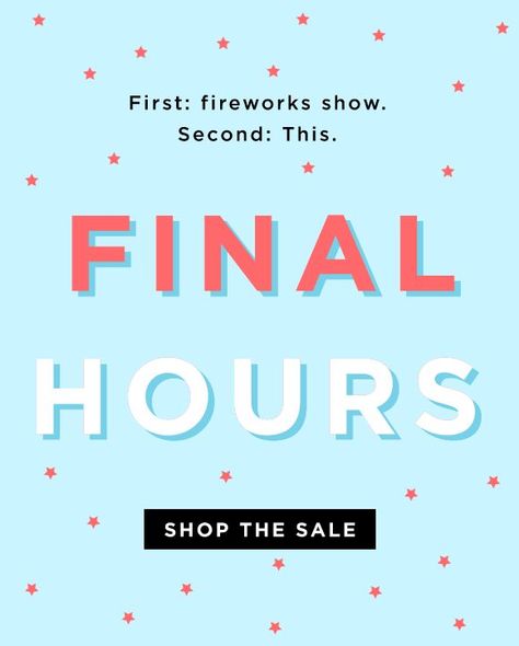 Gif Design, Edm Design, Sale Email, Email Inspiration, July 4th Sale, Animated Banners, Email Marketing Template, Email Newsletter Design, Email Design Inspiration