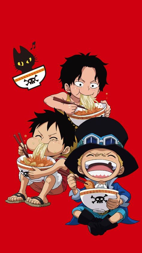 One Piece Wallpaper Ace, Trio Asl, Monster Trio, Ace One Piece, One Piece Wallpaper, Ace Sabo Luffy, One Piece Photos, Ace And Luffy, One Piece Tattoos