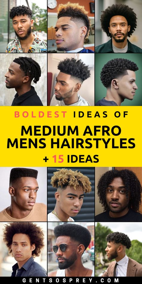 Black hair - GentsOsprey - Page 3 Medium Afro Hairstyles, Medium Afro, Black Male Hairstyles, Afro Hairstyles For Men, Hairstyles 15, Tapered Afro, Braids With Fade, Buzz Cut Hairstyles, Rock Hairstyles