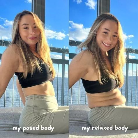 Belly Rolls Positive, Stomach Positivity, Back Rolls Body Positivity, Stomach Rolls, Belly Roll, Body Positive Quotes, Love And Kindness, Normal Body, Diet Culture