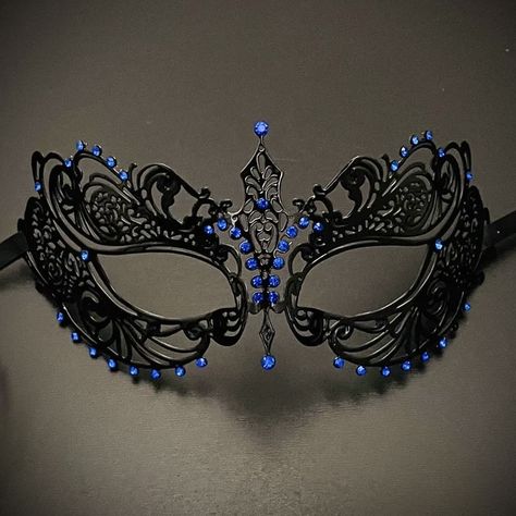 Royal Blue Mask Masquerade Ball, Masquerade Ball Gowns Elegant With Mask Black, Blue And Black Masquerade Mask, Masquerade Prom Dress Blue, Navy Masquerade Mask, Royal Blue Masquerade Dress, Dark Blue Masquerade Dress, Navy Blue Masquerade Mask, Masquerade Ball Gowns Blue