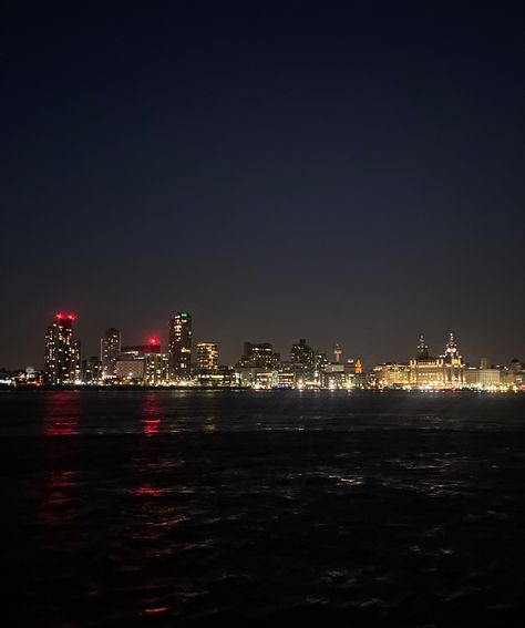 Liverpool Skyline, Liverpool Waterfront, Night Skyline, Liverpool City, Skyline View, Night City, Night Time, Seattle Skyline, Liverpool