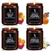 Fall Scented Candles, Apple Wreath, Amber Jar Candle, Fall Candle Scents, Winter Fragrance, Autumn Candle, Fall Candle, Candle Gifts, Fall Fragrance