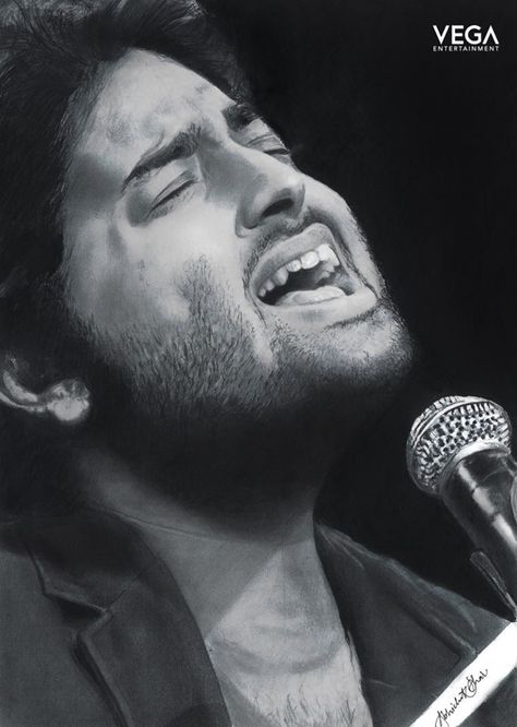 Bollywood Birthday, Vegas Birthday, His Personality, Last Love, Arijit Singh, Pencil Shading, Charcoal Art, Ancient India, Very Happy Birthday