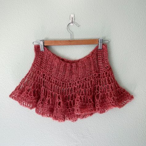 Airy Fairy Tutu Crochet Skirt PATTERN - Etsy Crochet Fairy Skirt Pattern, Crochet Flowy Skirt, Crochet Fairy Skirt, Hankerchief Skirt, Crochet Ruffles, Airy Fairy, Crochet Tutu, Beginner Friendly Crochet, Skirt Crochet