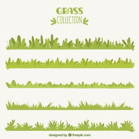 Flat Design Illustration People, Nature Background Drawing, Small Flat Design, Flat Design Interior, Grass Animation, Flat Design Website, Flat Design Ideas, Grass Border, Grass Drawing