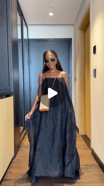 Hali Oduor (Mahala) | Travel & Fashion on Instagram: "It’s a maxi dress summer 🖤" Minimalist Outfits, Maxi Dress Summer, Minimal Outfit, July 31, Travel Fashion, Summer Maxi Dress, Dress Summer, Minimalist Outfit, Travel Style