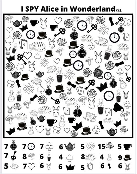 I spy alice in wonderland Alice In Wonderland Printables Templates, Alice In Wonderland Activity Sheets, Alice In Wonderland Party Games Activities, Printable Alice In Wonderland Free, Alice In Wonderland Worksheets, Alice In Wonderland Art Ideas, Alice In Wonderland Activities For Kids, Alice In Wonderland Crafts For Kids, Alice In Wonderland Activities