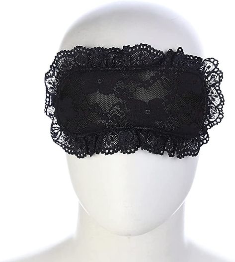 Lace Blindfold, Sleep Eye, Maleficent, Sleep Mask, Eras Tour, Fashion Item, Eye Mask, Black Lace, Lace Skirt