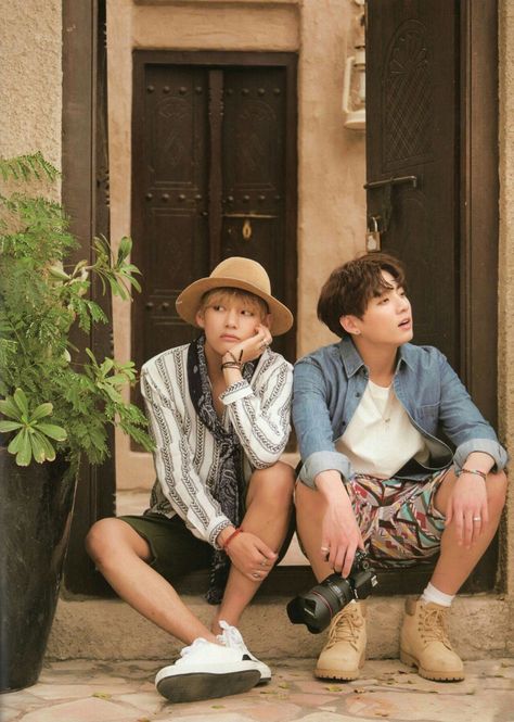 Bts Summer Package 2016, Taekook Wallpaper, Bts Summer Package, Dancing On My Own, Bts Vkook, Taehyung Photoshoot, Kim Taehyung Wallpaper, Fan Fiction, Jung Kook