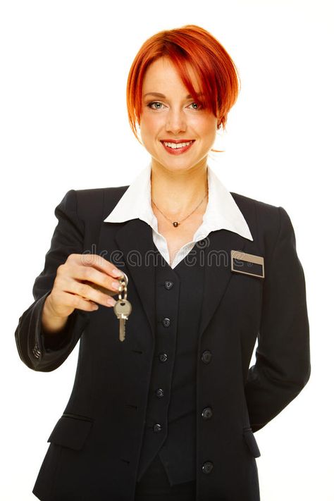 Hotel service people. Young caucasian woman as hotel worker offering key #Sponsored , #Ad, #Paid, #people, #Hotel, #caucasian, #Young Hotel Worker, Hotel Uniform, Smile Images, Hotel Services, Smiling Face, Presentation Design, Photo Image, Royalty Free Stock Photos, Free Design