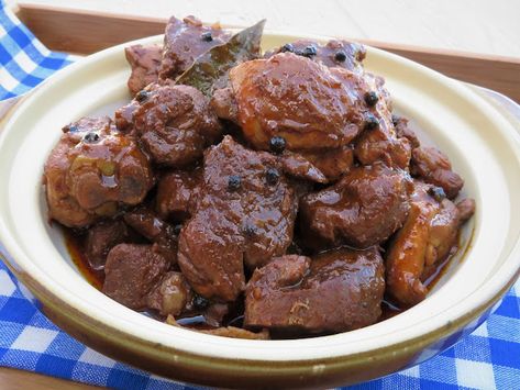 Chicken and Pork Adobo Filipino Recipes Chicken, Chicken And Pork Adobo, Adobo Pork, Pork Adobo Recipe, Chicken Adobo Recipe, Pork Adobo, Chicken Adobo, Adobo Recipe, Recipe Pork