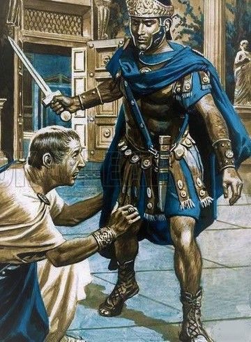 Crooked politician pleads for his life. Caesar Augustus, Imperial Legion, Fall Of Constantinople, Roman Armor, Roman Warriors, Eastern Roman, Roman Legion, Empire Romain, Ancient Warfare