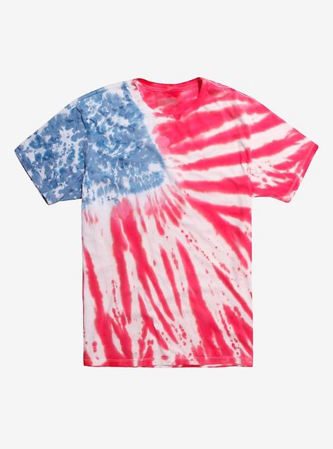 American Flag Tie Dye T-Shirt, TIE DYE American Flag Tie Dye Shirt, American Flag Tie Dye, American Flag Tie, Hot Topic Shirts, Shirt Tie, Black Panther Marvel, American Flag Shirt, Tie Dye Shirt, Dye Shirt