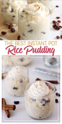 Instantpot Rice, Instant Pot Rice Pudding, Pudding Rice, Pressure Cooker Desserts, Old Fashioned Rice Pudding, Instant Pot Rice, Pressure Cooker Rice, Rice Pudding Recipes, Oreo Pudding