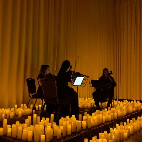 candles concert beyonce music ambience sunset interior violins dark academia aesthetic live music summer activities london orchestra hobbies travel ideas inspo Candle Lit Concert, Dim Lit Wedding Ceremony, Live Orchestra Wedding, Candlelight Orchestra, Candle Light Concert, Candlelit Concert, Orchestra Wedding, Wedding Orchestra, Orchestra Aesthetic