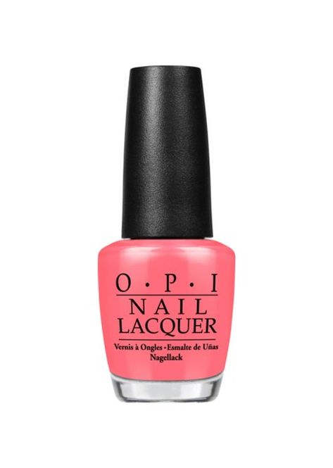 coral nail polish opi 16 Shades of Coral Nail Polish, Because You Can Never Have Enough Opi Pink Coral Nail Polish, Opi Coral Colors, Coral Nail Polish Colors, Best Coral Nail Polish, Coral Pink Nail Polish, Coral Nail Colors, Opi Coral Nail Polish, Coral Nail Color, Bright Coral Nails