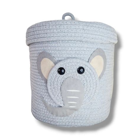 🐘✨ Elevate your organization game with the Elephant Basket by Tiny Blush! 🌟🐾 In a chic shade of grey and sized at 30x30 CM, this cotton marvel is not just a storage solution – it's a whimsical organizer designed to add charm to your living room, bedroom, office, or kitchen! 🏡👶 ✨ Stylish Functionality: Bid farewell to clutter and welcome the Elephant Basket with a lid. This versatile storage solution effortlessly tucks away toys, blankets, or office essentials. The grey hue complements any de... Elephant Basket, Office Essentials, The Grey, Storage Solution, Shades Of Grey, Bedroom Office, Storage Solutions, Living Room Bedroom, Room Bedroom