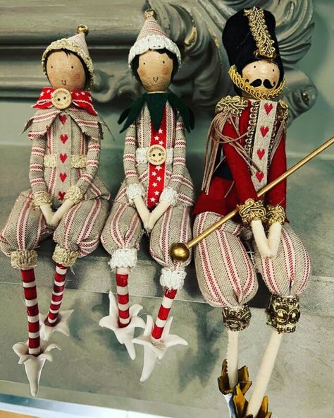 Christmas Faries, Tilda Angel, Fairy Collection, Christmas Angel Doll, Nutcracker Characters, Doll Angel, Crafts By Season, Winter Diy Crafts, Christmas Elf Doll