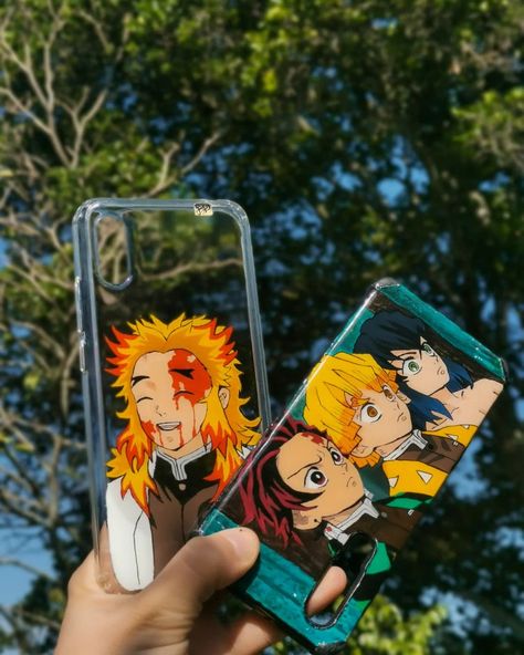 Cases demon slayer ❤️ Demon Slayer Phone Case, Bts Anime, Anime Phone, Cool Pencil Drawings, Anime Store, Pretty Iphone Cases, Mobile Covers, Diy Phone Case, Anime Sketch