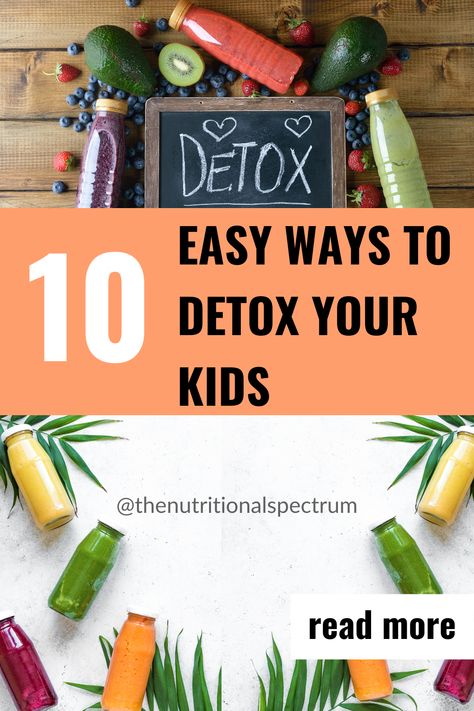 Sugar Detox For Kids, Metal Detox Kids, Heavy Metal Detox For Kids, Detox For Kids, Healthy Substitutes, Diet For Children, Healthy Parenting, Summer Detox, Natural Detox Cleanse