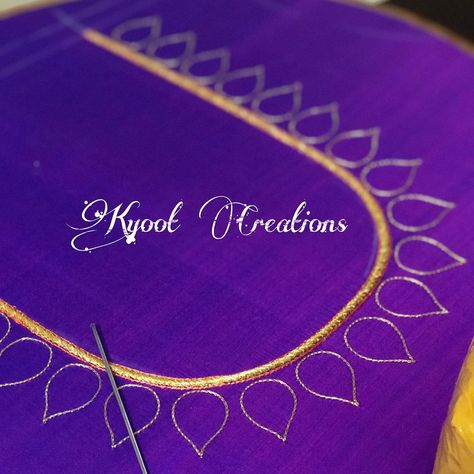 Simple Aari Work Blouse Design, Simple Aari Work Blouse, Blouse Design Aari Work, Simple Aari Work, Aari Work Blouse Design, Blouse Maggam Work, Beginner Henna, Silk Saree Blouse Designs Patterns, Mirror Work Blouse Design