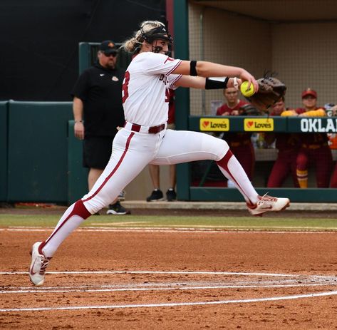 Eye Black Softball, Alabama Softball, Ou Softball, Oklahoma Softball, Softball Photos, Softball Pitcher, Hip Injuries, Prairie View, Softball Hairstyles