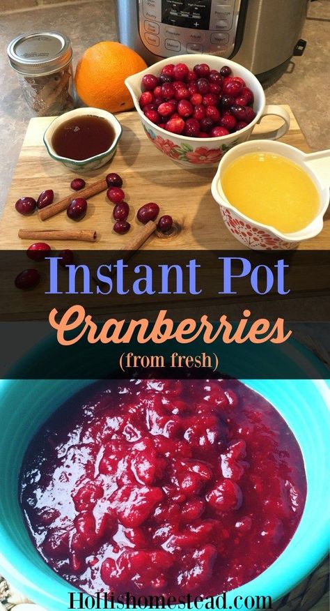 Instant Pot Cranberry Sauce, Fresh Cranberry Sauce, Best Cranberry Sauce, Tart Flavors, Easy Cranberry Sauce, Canned Cranberry Sauce, Easiest Recipes, Cranberry Sauce Recipe, Cranberry Sauce Homemade