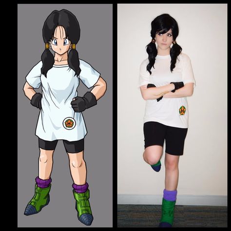 Easy Anime Cosplay, Dbz Cosplay, Easy Cosplay, Closet Cosplay, Casual Cosplay, Cosplay Characters, Fantasias Halloween, Anime Costumes, Cute Cosplay