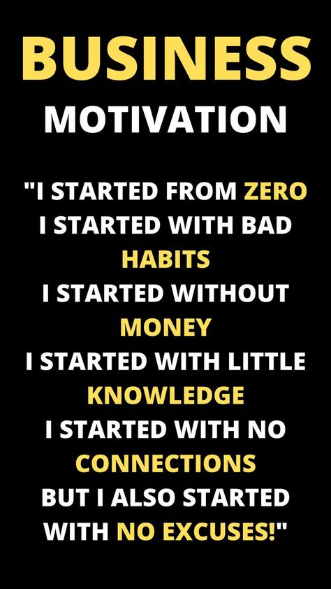 Zero Quotes, Excuses Quotes, Fantasy Quotes, Quotes Business, Business Motivational Quotes, No Excuses, Bad Habits, Entrepreneur Quotes, Money Quotes