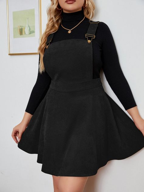 Medium Size Girls Outfits Aesthetic, Medium Size Girls Outfits, Ariana Fashion, Black Preppy, Plus Size Fall Outfit, Plus Size Fall Fashion, Fall Plus Size, Personal Aesthetic, Vestidos Vintage