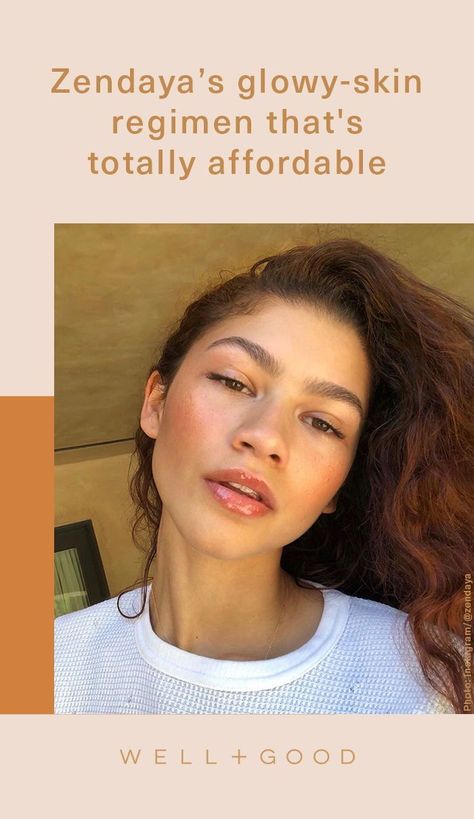 zendaya Eyebrows Goals, Soft Natural Makeup, Caramel Skin, Face Care Routine, Eyebrow Makeup Tips, Skin Regimen, Olive Skin, Natural Skin Care Routine, Dewy Skin