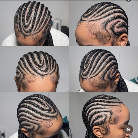 Haircuts For Black Woman, Braids Trending, Braid Hairstyles Ideas, Cornrow Hairstyle, Cornrows Natural Hair, Cabello Afro Natural, Cornrows Braids For Black Women, Short Box Braids Hairstyles, Feed In Braids Hairstyles