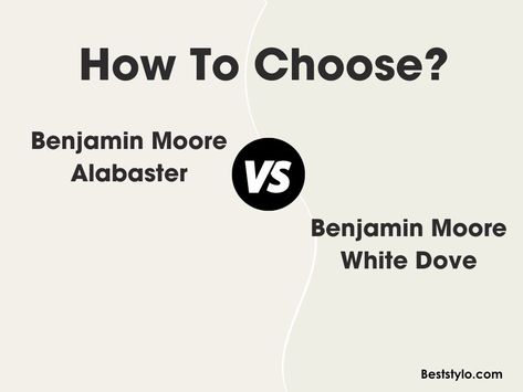 Benjamin Moore Alabaster Vs White Dove What’s the Difference White Dove Benjamin Moore Vs Alabaster, White Dove Vs Alabaster Paint, Bm White Dove Vs Sw Alabaster, Alabaster Benjamin Moore, Alabaster Vs White Dove, White Dove Vs Alabaster, Benjamin Moore Alabaster, Benjamin Moore Chelsea Gray, Benjamin Moore Edgecomb Gray