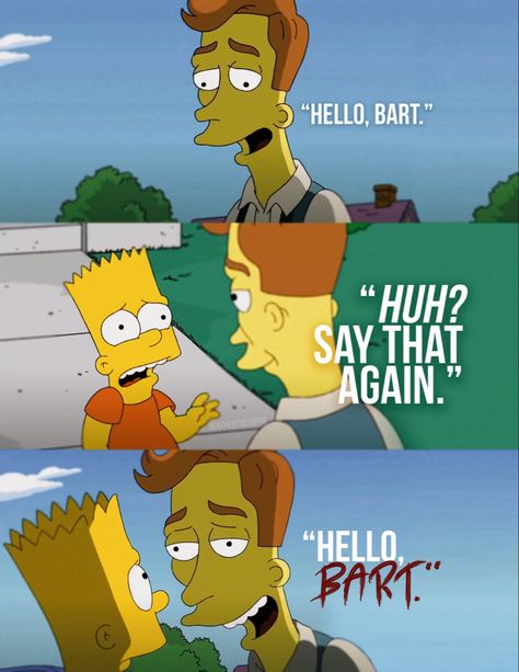 Edit by me :) Sideshow Bob X Bart, Sideshow Bob, Simpsons Funny, Simpsons Characters, Alice Angel, Simpsons Art, Boy Cuts, The Simpson, Say That Again