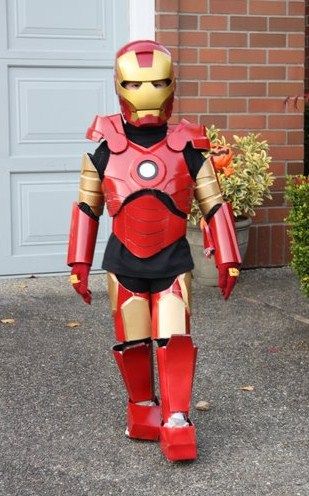 Homemade Iron Man Costume, Iron Man Diy Costume, Iron Man Costume Diy, Iron Man Halloween Costume, Mens Halloween Costumes Diy, Iron Man Kids, Iron Man Costume, Foam Costume, Ironman Costume