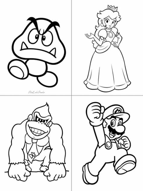 Color your favorite Super Mario characters and scenes! Download and print these free coloring pages featuring Mario, Luigi, Princess Peach, Bowser, and more. Perfect for kids of all ages.

#supermario #mario #coloringpages #nintendo #gaming #kids Mario Bros Coloring Pages, Princess Peach Bowser, Super Mario Characters, Beautiful Coloring Pages, Super Mario Coloring Pages, Mario E Luigi, Super Mario Bros Party, Mario Bros Party, Mario Coloring Pages