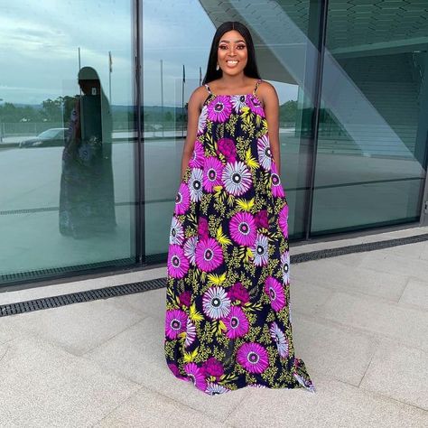 ANKARA EXCLUSIVE FASHION STORE on Instagram: “You deserve the best darling. COLETTE Maxi dresses are available in these lovely prints just for you. . Price: 10000 naira . We ship to all…” Fashion Kitenge, Kitenge Styles, Long Ankara Dresses, African Print Maxi Dress, Beautiful Ankara Gowns, Maxi Dress Tutorials, Casual Gowns, Diy Maxi Dress, Ankara Maxi Dress