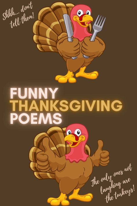 Thanksgiving dinner means all good things: a special day with pumpkin pie and a Thanksgiving prayer. And we know you’re planning a perfect Thanksgiving feast … The post Funny Thanksgiving Poems (2022) appeared first on No-Guilt Life. Thanksgiving Week Quotes Funny, Day Before Thanksgiving Humor, Thanksgiving Speech Ideas, Happy Thanksgiving Funny Quotes, Thanksgiving Scenes Pictures, Pre Thanksgiving Quotes, Thanksgiving Day Prayers, Thanksgiving Wishes To Friends Funny, Thanksgiving Greetings Funny